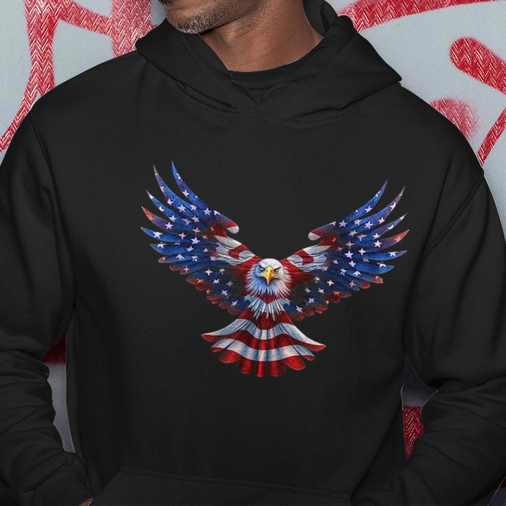American Eagle Flag Usa 4Th Of July Hoodie Unique Gifts