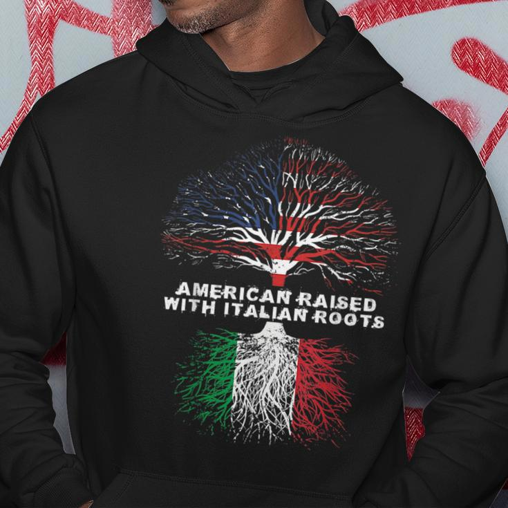 American Raised With Italian Roots Italy Hoodie Unique Gifts