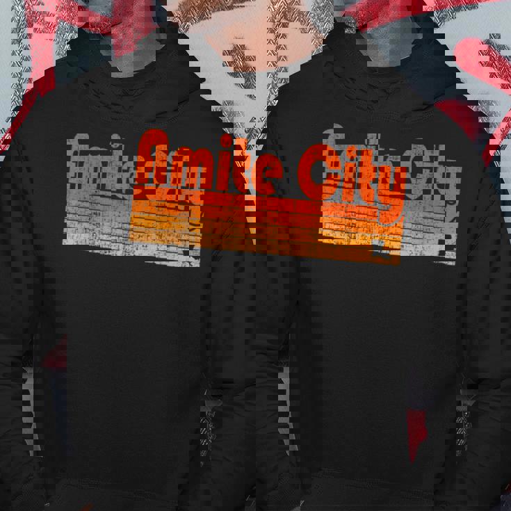 Amite City Louisiana Retro 80S Style Hoodie Unique Gifts