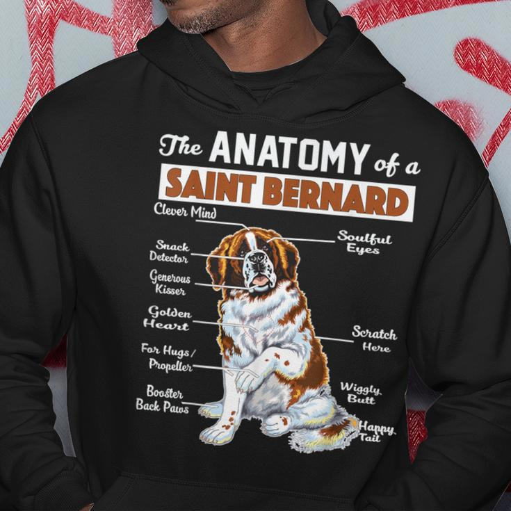 The Anatomy Of A Saint Bernard Hoodie Personalized Gifts