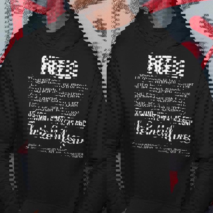 Angela Birthday Personalized Name For Angela Hoodie Unique Gifts