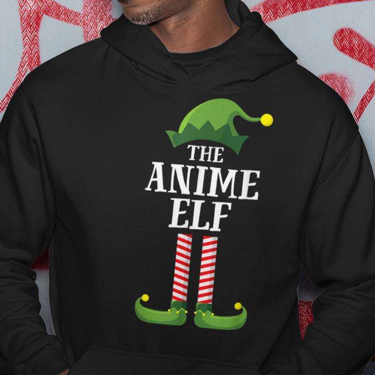 Anime Elf Matching Family Group Christmas Party Elf Hoodie Unique Gifts