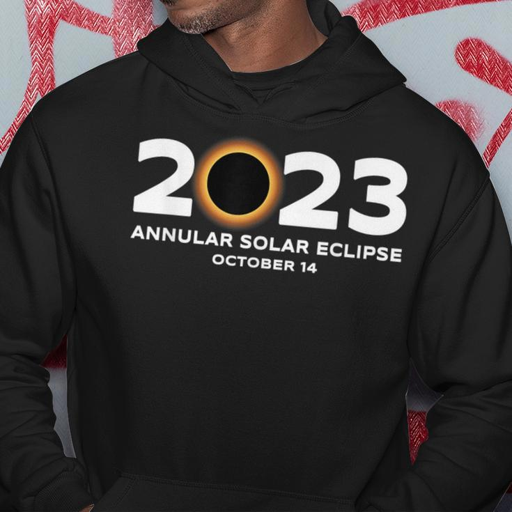 Annular Solar Eclipse 2023 October 14 Astronomy Lover Hoodie Unique Gifts