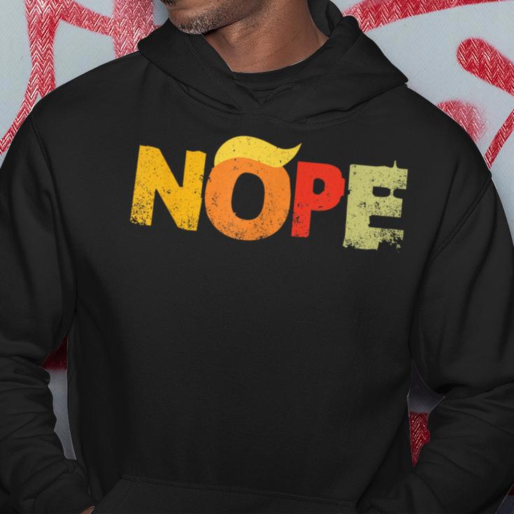 Anti Trump 2024 Nope Not Again Trump Hoodie Unique Gifts