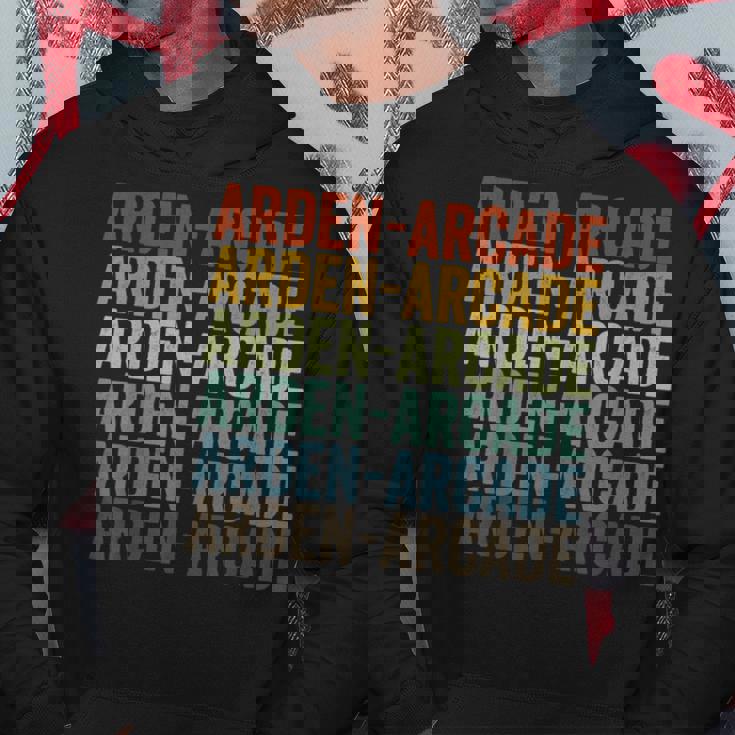 Arden-Arcade City Retro Hoodie Unique Gifts