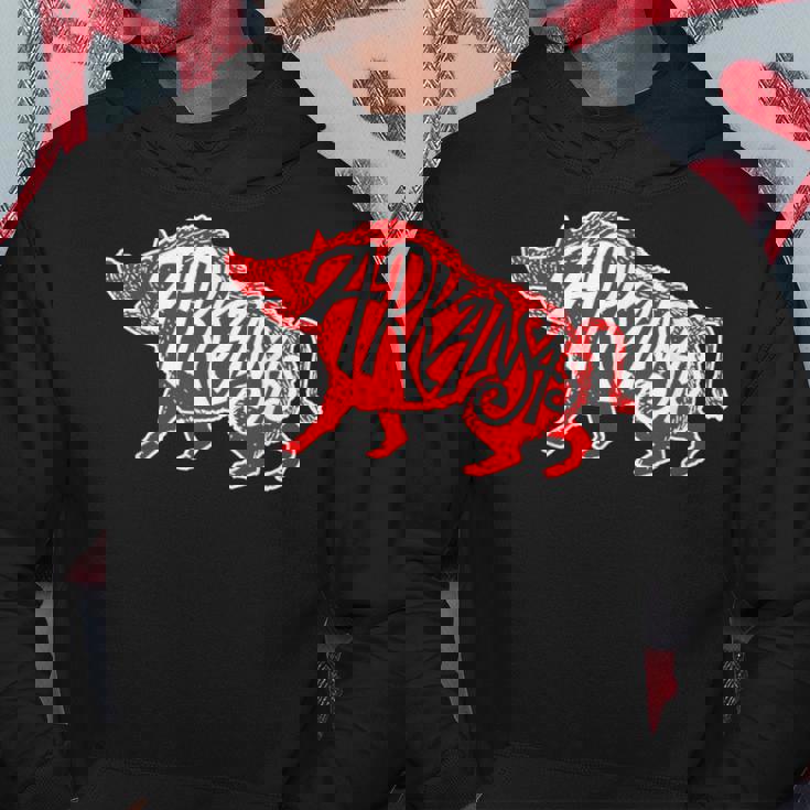 Arkansas Hog Hunting Animal Wild Boar Vintage Hoodie Personalized Gifts