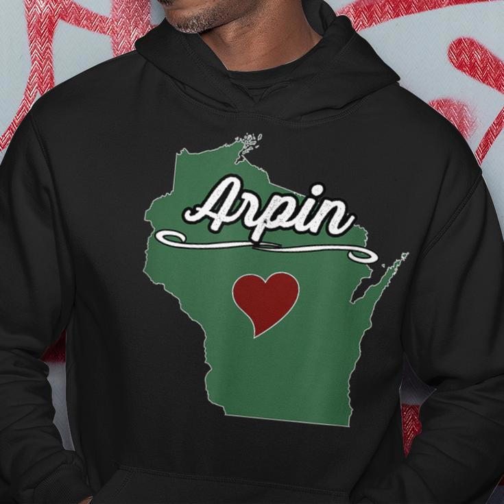Arpin Wisconsin Wi Usa City State Souvenir Hoodie Unique Gifts