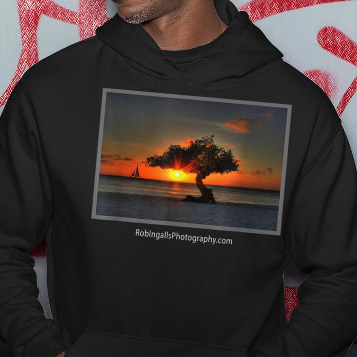 Aruba Divi Tree And Sailboat Hoodie Unique Gifts