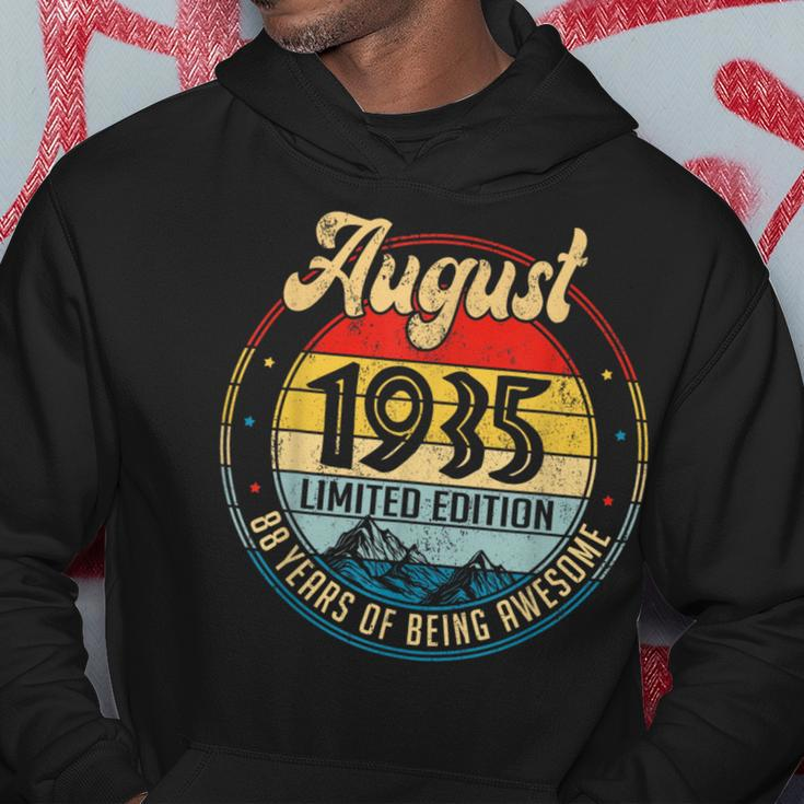 August 1935 Limited Edition 88 Years Of Being Awesome Hoodie Unique Gifts