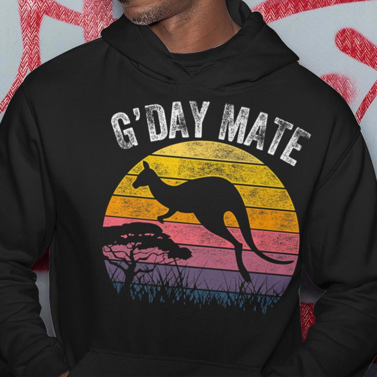 Australia Gday Mate Funny Kangaroo Australian Symbol Hoodie Unique Gifts