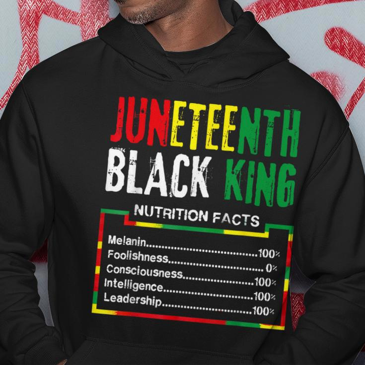 Awesome Junenth Black King Melanin Fathers Day Men Boys Hoodie Unique Gifts