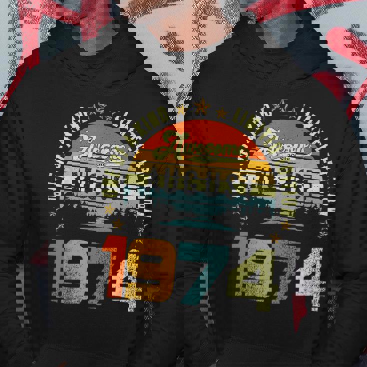 Awesome Since August 1974 One Of A Kind Limited Edition Hoodie Unique Gifts