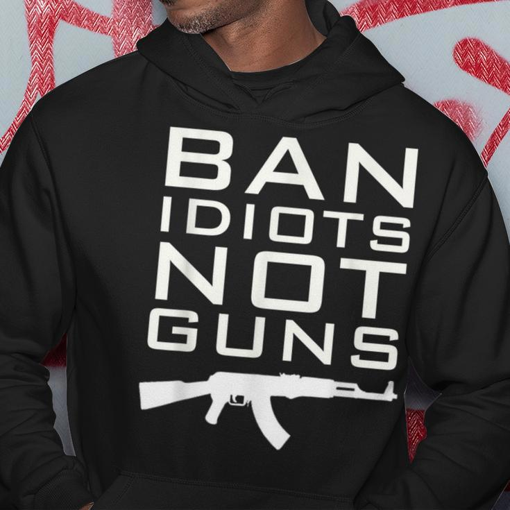 Ban Idiots Not Guns2Nd Amendment Rights Hoodie Unique Gifts