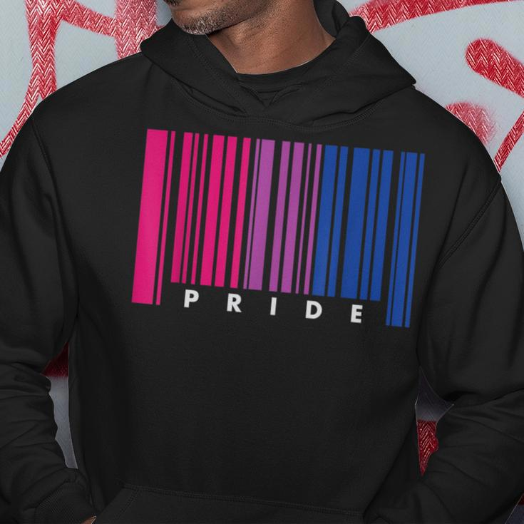 Barcode Bisexual Pride LgbtLesbian Gay Flag Gifts Hoodie Unique Gifts