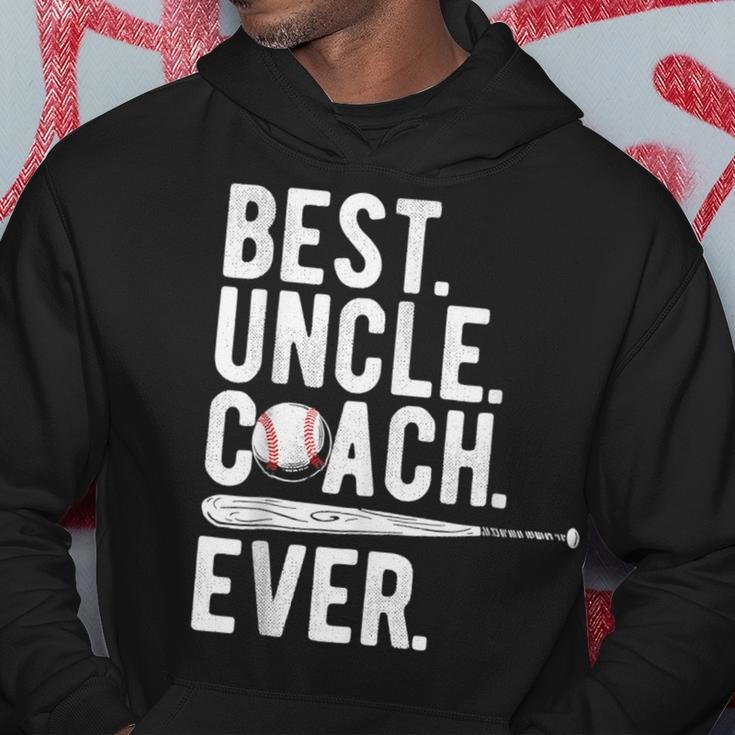 Baseball Best Uncle Coach Ever Proud Dad Daddy Fathers Hoodie Unique Gifts