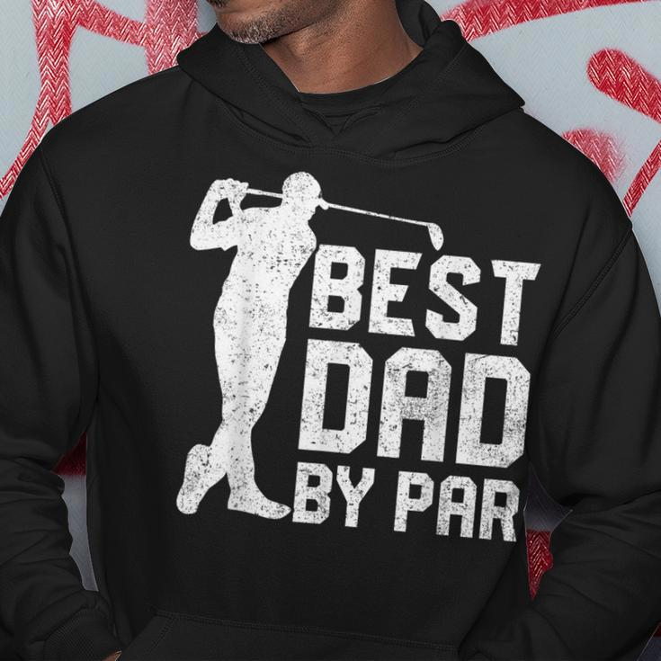Best Dad By Par Fathers Day Golf Lover Gift Hoodie Unique Gifts