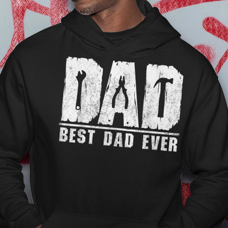 Best Dad Ever Handyman Mechanic Fathers Day Repairman Fixers Gift For Mens Hoodie Unique Gifts