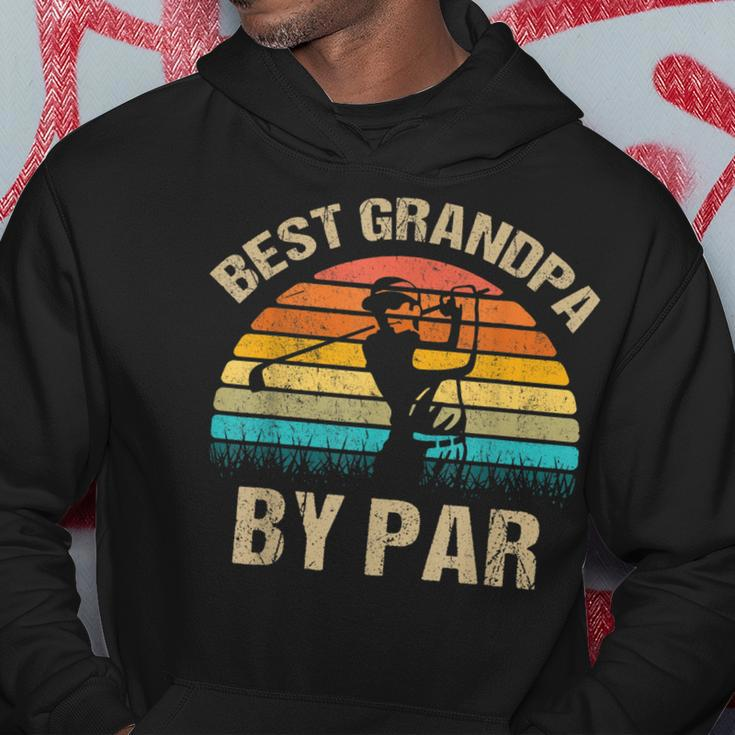 Best Grandpa By Par Fathers Day Golf Hoodie Unique Gifts