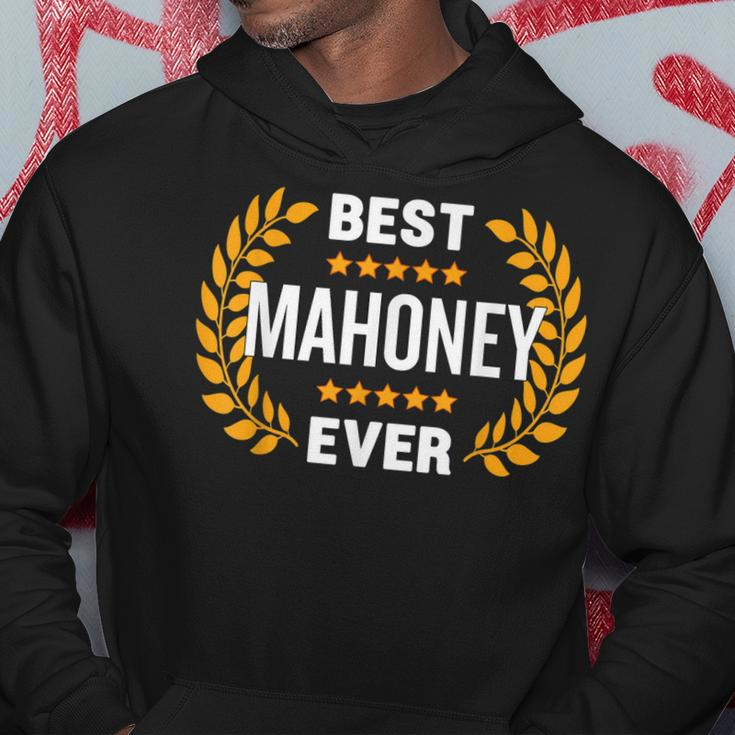 Best Mahoney Ever With Five Stars Name Mahoney Hoodie Unique Gifts