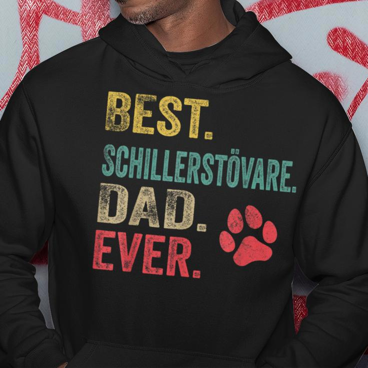 Best Schillerstövare Dad Ever Vintage Father Dog Lover Hoodie Unique Gifts