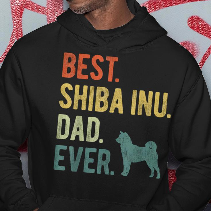 Best Shiba Inu Dad Ever Dog Daddy Fathers Day Hoodie Unique Gifts