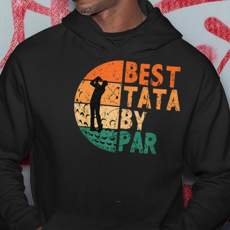 Best Tata By Par Golf Fathers Day Golfing Funny Hoodie Unique Gifts