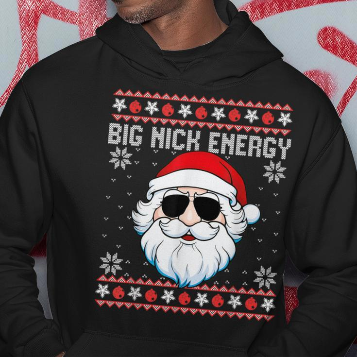 Big Nick Energy Santa Ugly Christmas Sweater Hoodie Unique Gifts