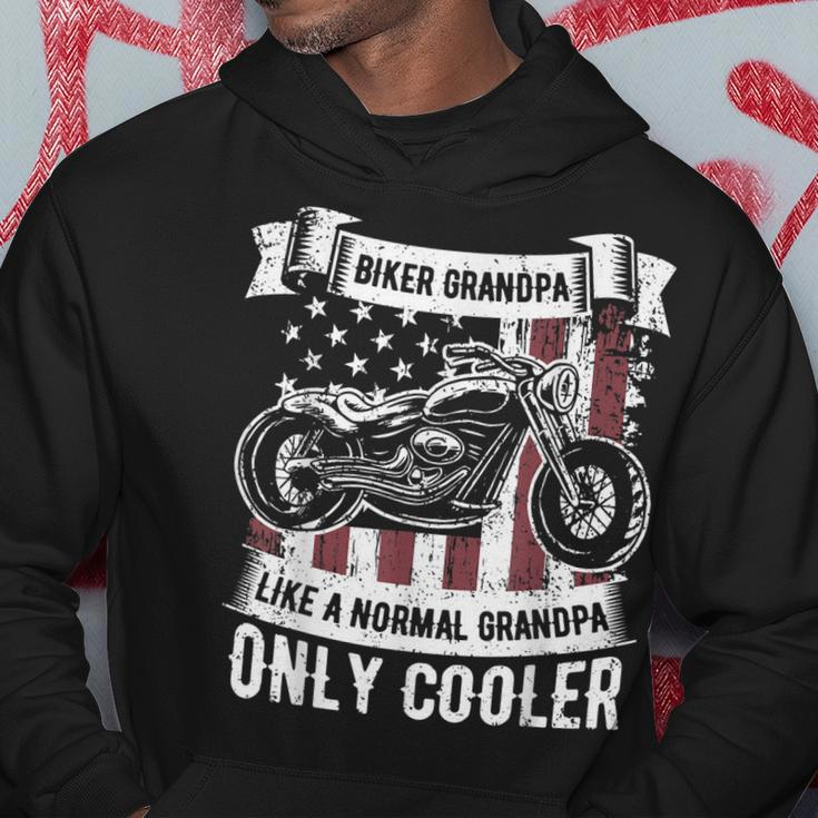 Biker Grandpa Ride Motorcycles Motorcycle Lovers Rider Gift Gift For Mens Hoodie Unique Gifts