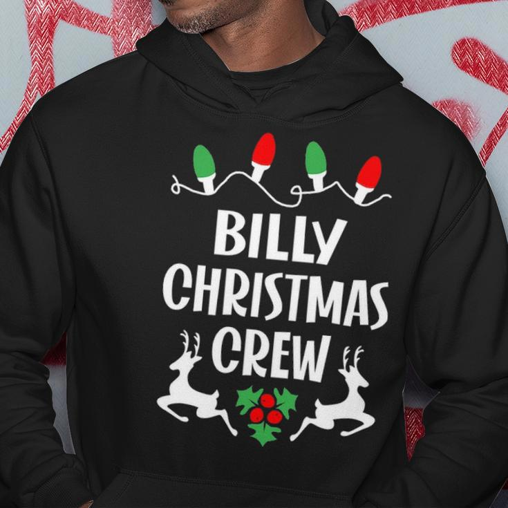 Billy Name Gift Christmas Crew Billy Hoodie Funny Gifts