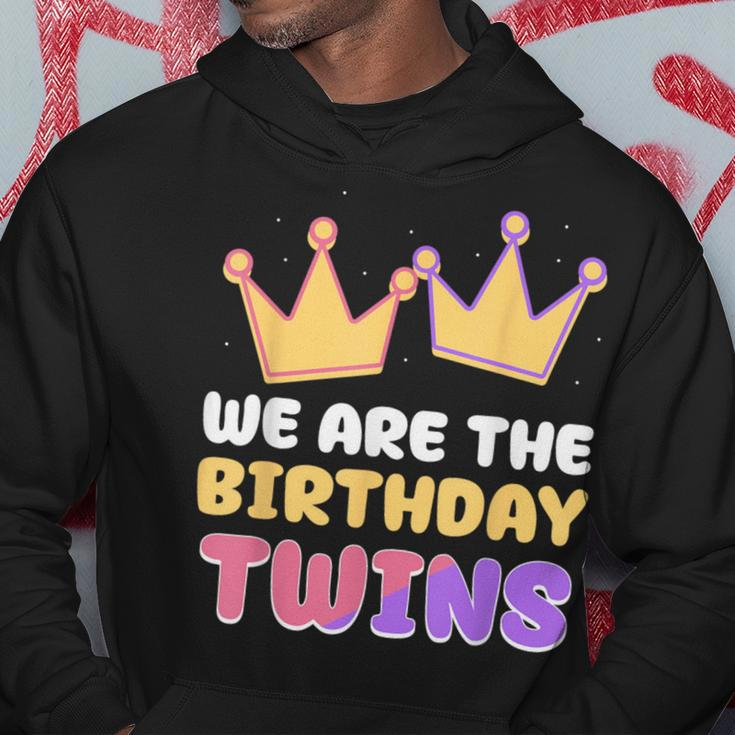 We Are The Birthday Twins Cute Celebrate Twin Hoodie Unique Gifts