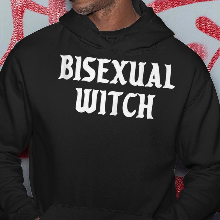 Bisexual Witch Lgbtq Bi Pride Halloween Hoodie Unique Gifts