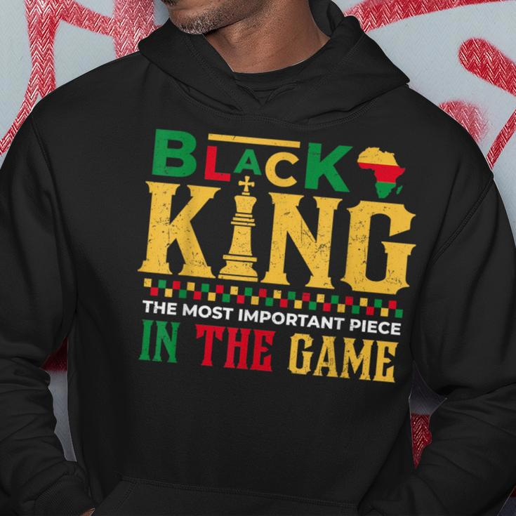 Black King The Most Powerful Piece In The Game Fathers Day Hoodie Unique Gifts