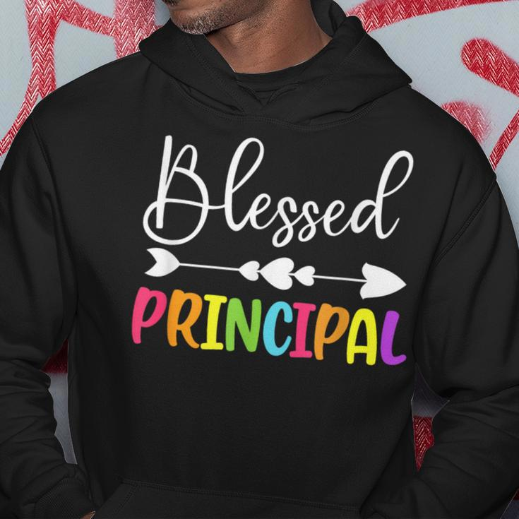 Blessed Principal Back To School Principal Appreciation Hoodie Personalized Gifts