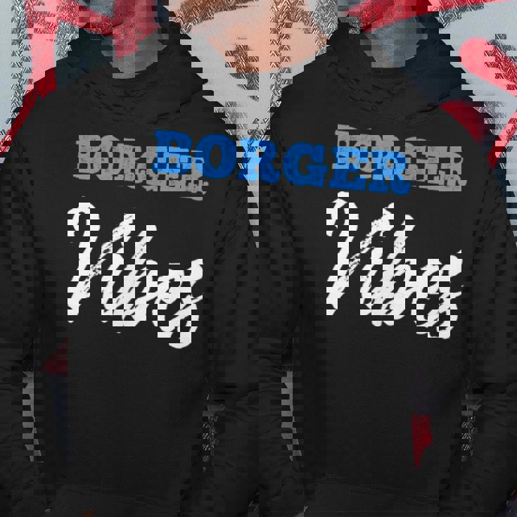 Borger Vibes Simple City Borger Hoodie Unique Gifts