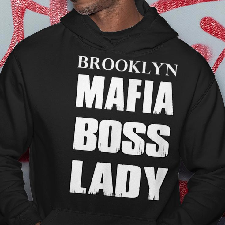 Brooklyn Mafia Boss Lady Italian Family Hoodie Unique Gifts