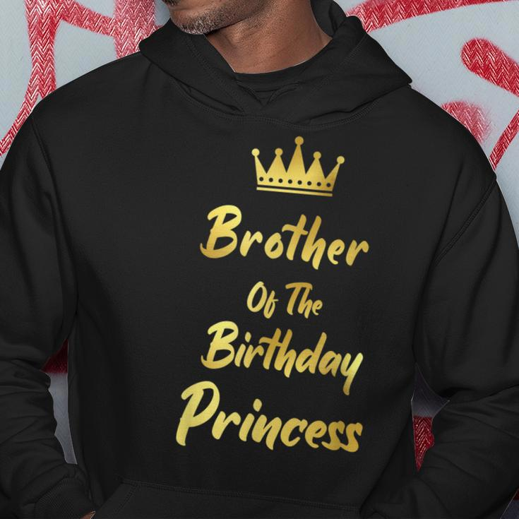 Brother Of The Birthday Princess Matching Family Birthdays Funny Gifts For Brothers Hoodie Unique Gifts