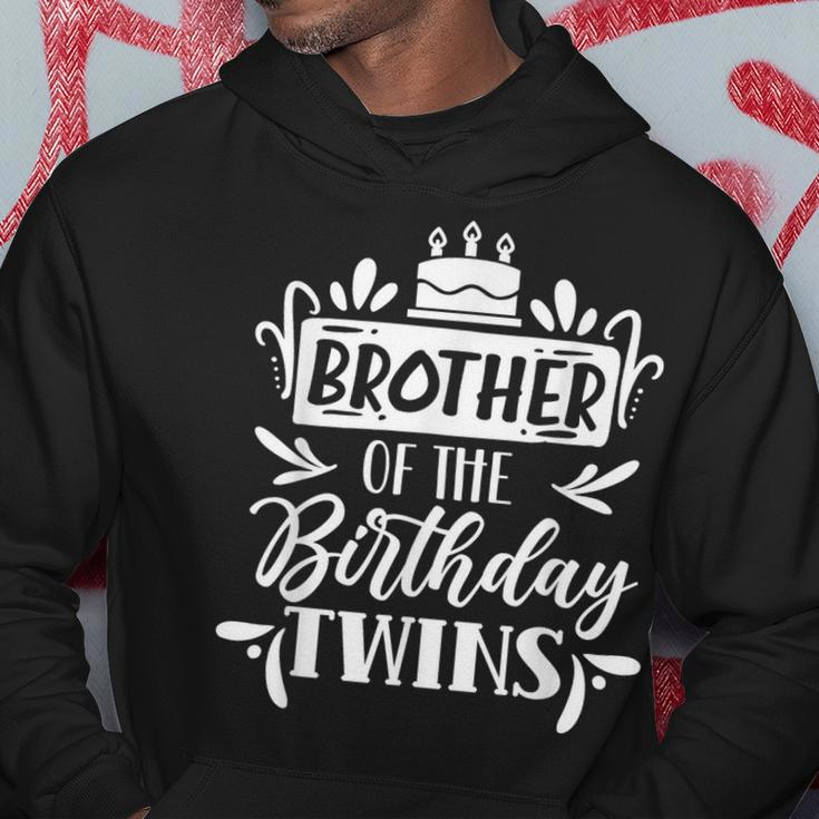 Brother Of The Birthday Twins Twin Celebrate Cute Hoodie Unique Gifts