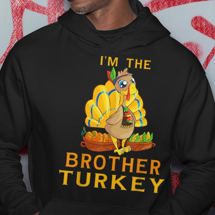 Brother Turkey Matching Family Group Thanksgiving Party Pj Funny Gifts For Brothers Hoodie Unique Gifts