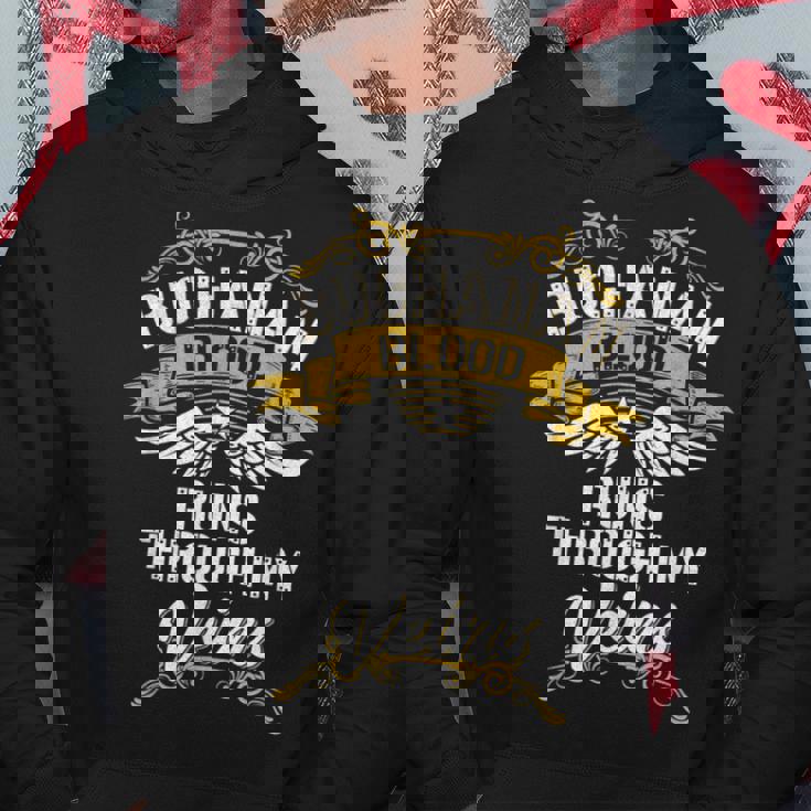 Buchanan Blood Runs Through My Veins Hoodie Unique Gifts