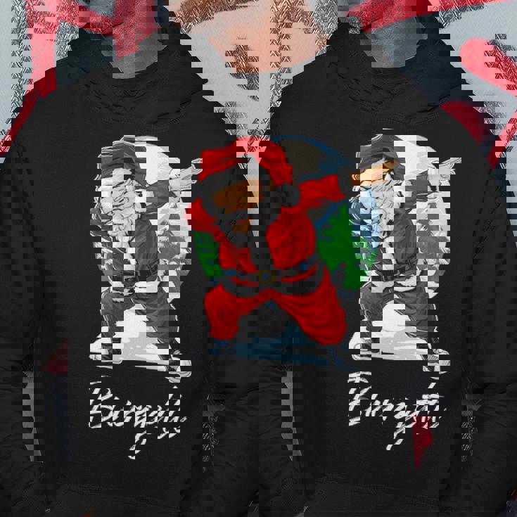 Burgett Name Gift Santa Burgett Hoodie Personalized Gifts