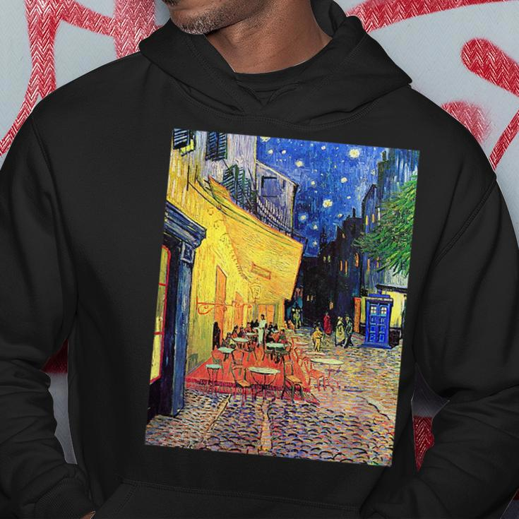 Cafe Terrace At Night Doctor Visit Hoodie Unique Gifts