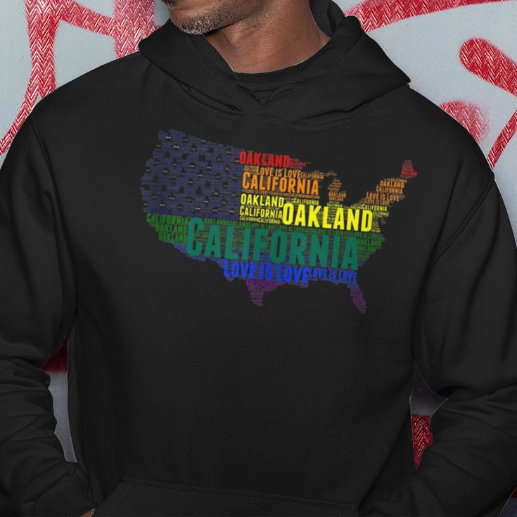 California Oakland Love Wins Equality Lgbtq Pride Hoodie Unique Gifts