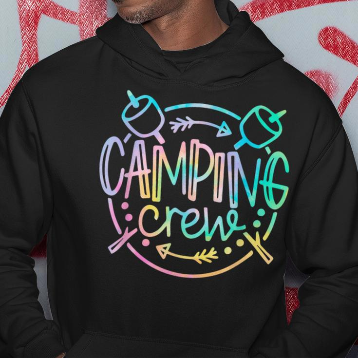 Camping Crew Camper Group Family Friends Cousin Matching Hoodie Funny Gifts