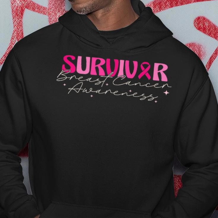 In My Cancer Free Era Breast Cancer Awareness Survivor Hoodie Funny Gifts