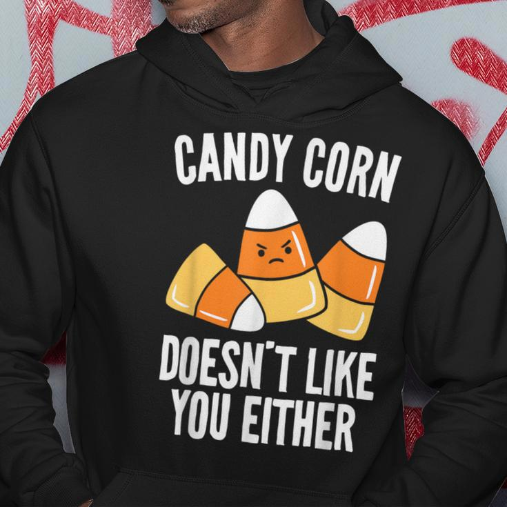 Candy Corn Doesn't Like You Either Halloween Hoodie Unique Gifts
