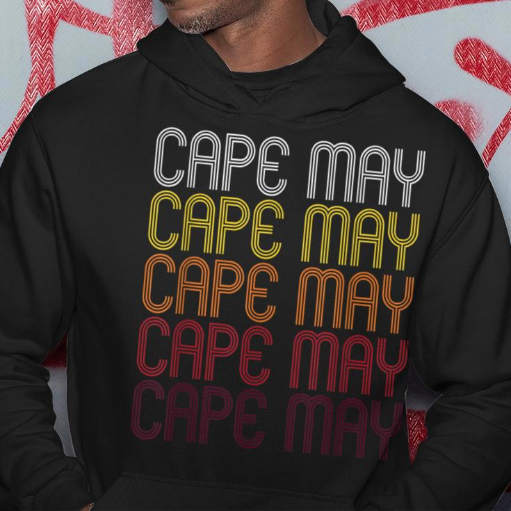 Cape May Nj Vintage Style New Jersey Hoodie Unique Gifts