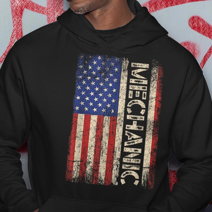Car Mechanic Wrench Workshop Tools Us American Flag Men Hoodie Unique Gifts