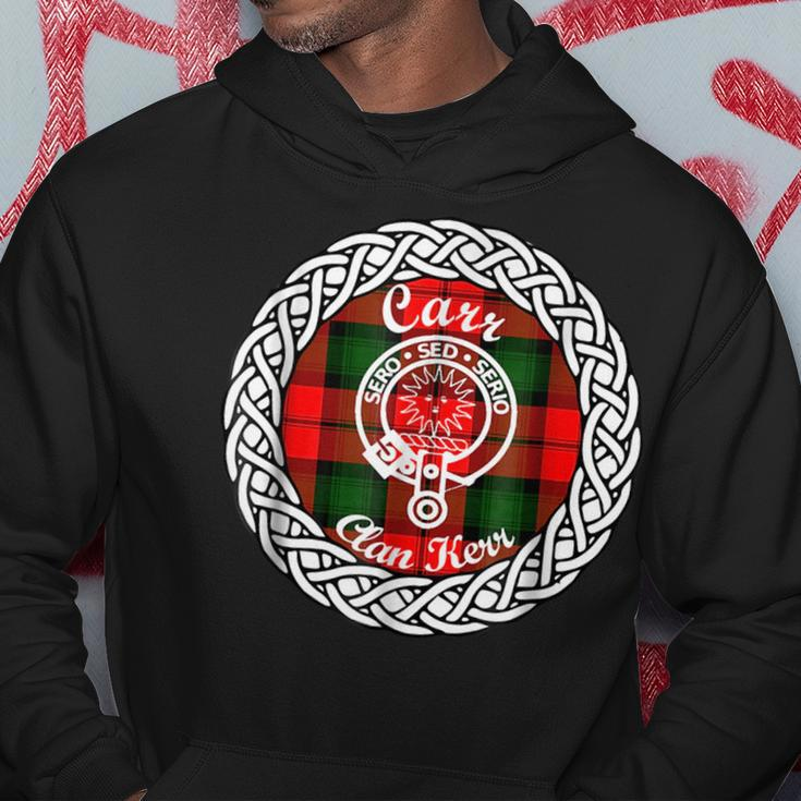 Carr Surname Last Name Scottish Clan Tartan Badge Crest Funny Last Name Designs Funny Gifts Hoodie Unique Gifts