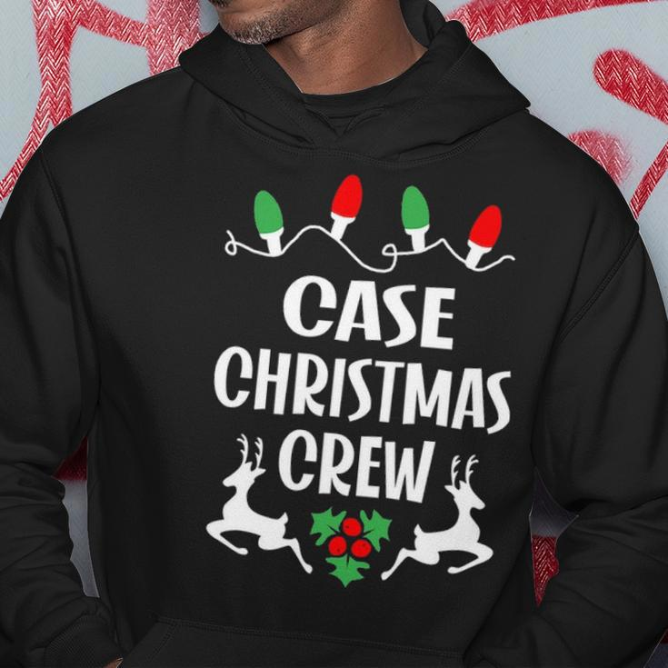 Case Name Gift Christmas Crew Case Hoodie Funny Gifts