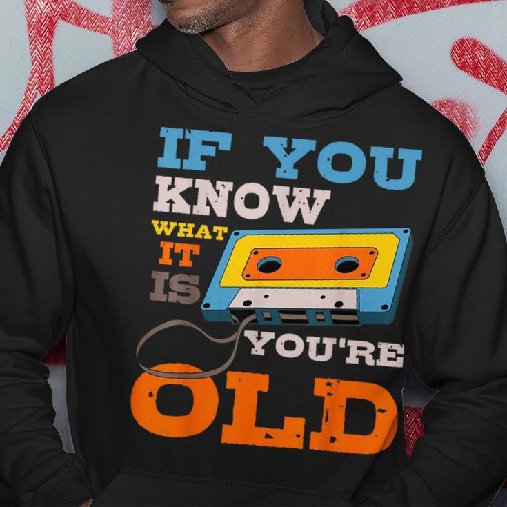 Cassette Tape Radio 70S 80S 90S Music Lover Hoodie Unique Gifts